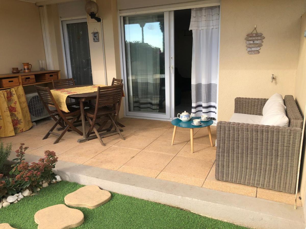 Le Jardin De La Plage - T2 - Terrasse Jardin 30M2 - Piscine - Clim- Wifi -Parking Кане Экстерьер фото